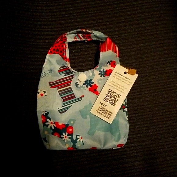 Eco Chic London Scotty Dog Carry Bag - Picture 7 of 7